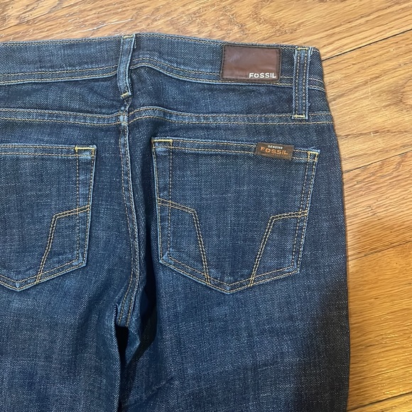 Fossil dark wash slim boot cut jeans - Picture 4 of 4
